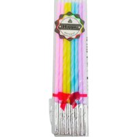 Свеча для торта S.G. Home SG-CC-6RC (8 шт, разноцветный)