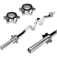 Гриф для штанги AMETIST EZ-образный L1200-D30 2046890958463
