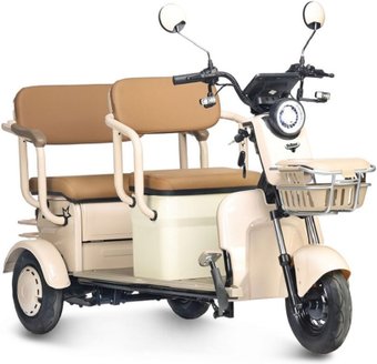 Электроскутер Rutrike Атлас (бежевый)