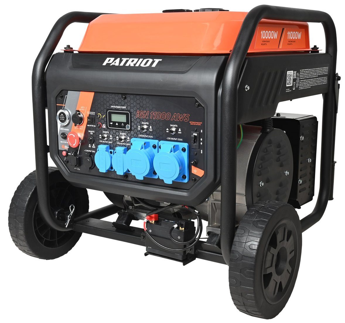 

Бензиновый генератор Patriot iGN 11000AWS