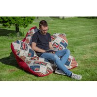 Кресло-мешок LoftyHome Релакс L (британский флаг)