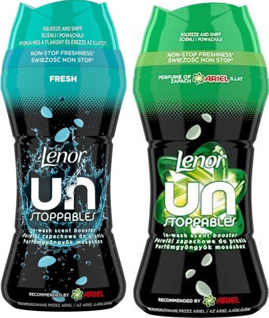Кондиционер для белья Lenor Unstoppables Fresh 195 г + Lenor UnStoppables Scent of ArieI 195 г