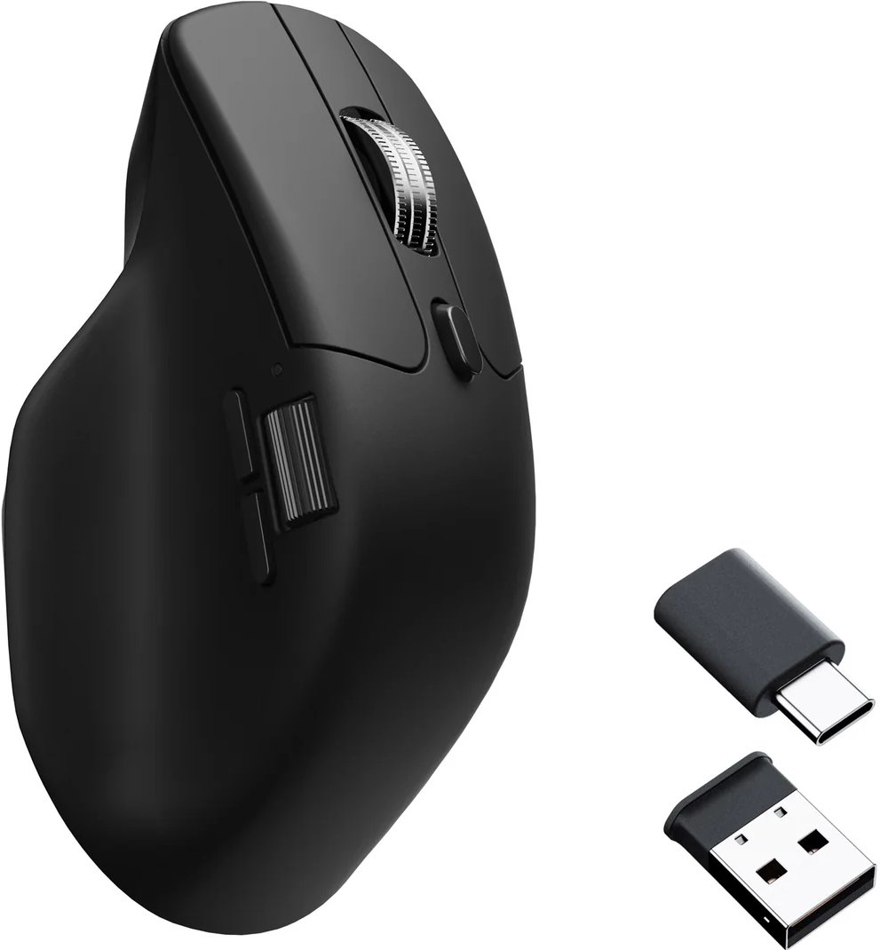 

Мышь Keychron M6 Wireless (черный, с тихим кликом)