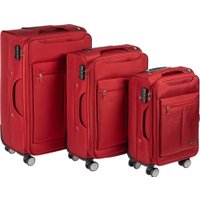 Чемодан Monza 8038# (L, красный)