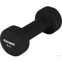Гантель Espado ES1115 2 кг (черный)