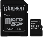 microSDHC (Class 10) U1 8GB + адаптер [SDCIT/8GB]
