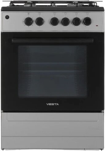 

Кухонная плита VESTA Valencia VGE 10-E (серый)