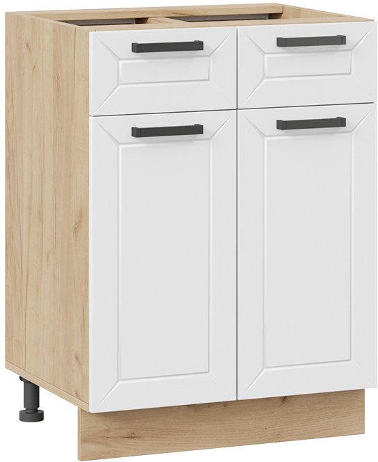 

Шкаф напольный Трия Лорас 1Н6Я1 (дуб крафт золотой/холст белый)