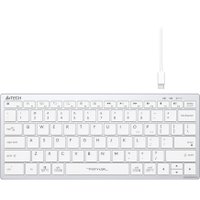 Клавиатура A4Tech Fstyler FX51 (серебристый/белый)