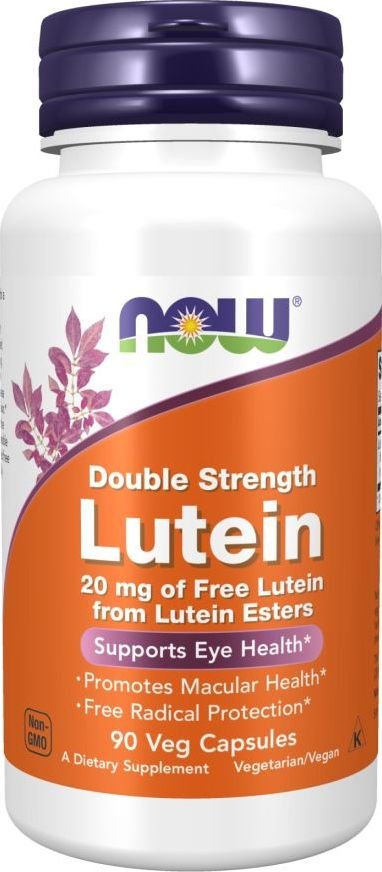 БАД Now Foods Lutein 20 мг (90 капсул)