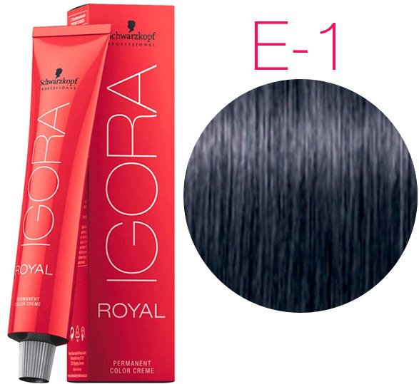 

Усилитель цвета Schwarzkopf Professional Igora Royal Permanent Color Creme E-1 60 мл