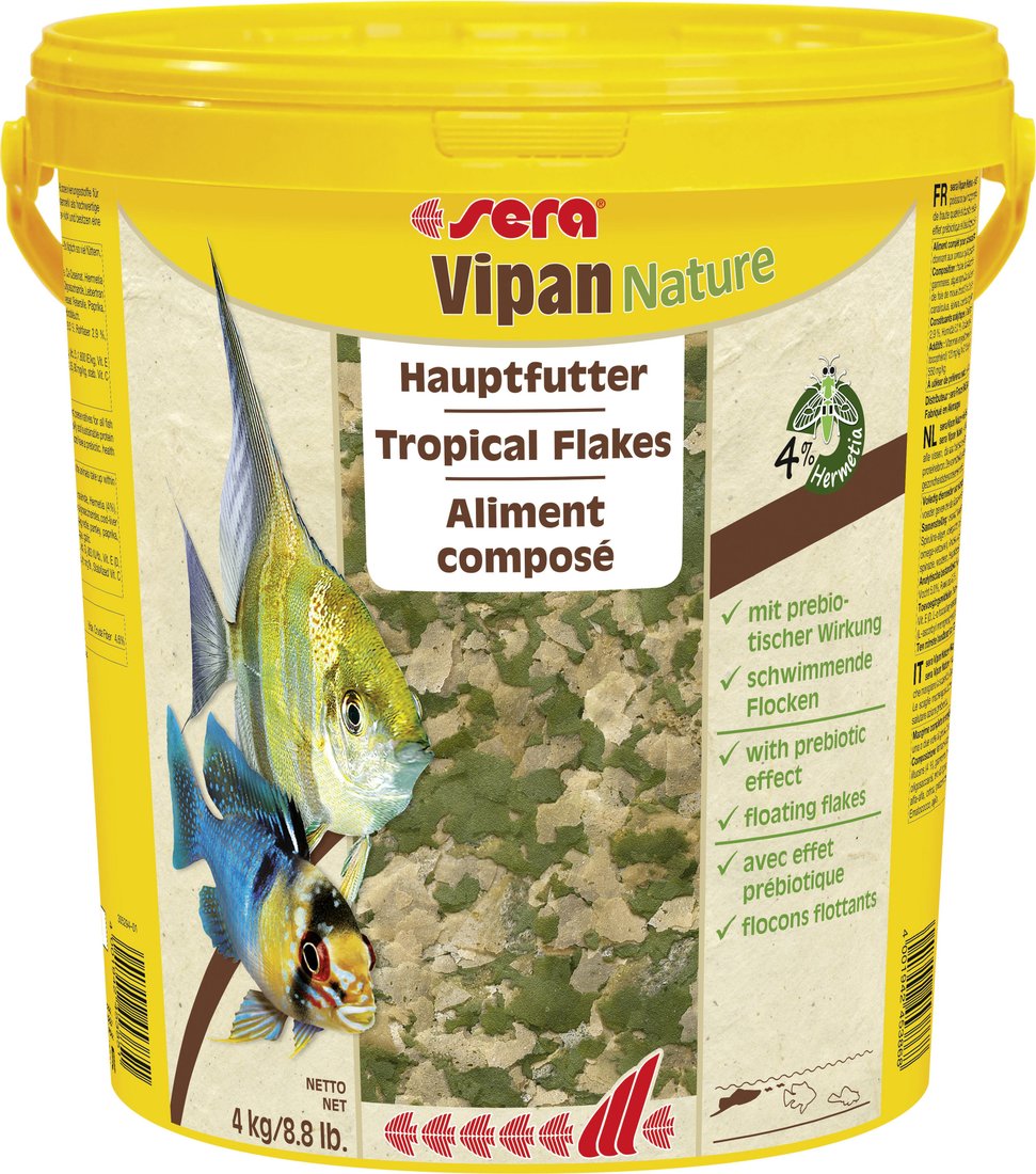

Сухой корм Sera Vipan Nature 4 кг