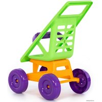 Коляска для кукол Полесье Кэти №1 43559 (фиолетовый/желтый/зеленый)