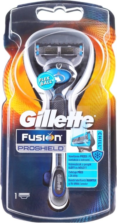 

Бритвенный станок Gillette Fusion ProShield Chill 1 сменная кассета 7702018412846