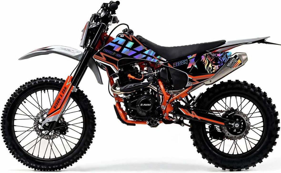Мотоцикл AVM BisonX 250 (красный)