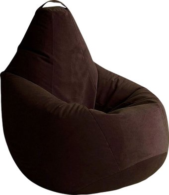 Kreslomeshki Груша велюр (L, темный шоколад)