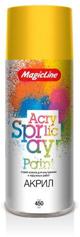 

Автомобильная краска MagicLine светло-желтая RAL 1018 265 г