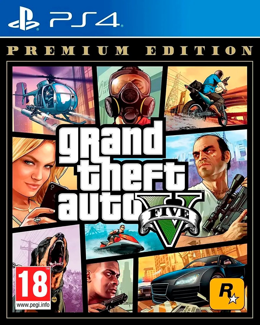 

Grand Theft Auto V. Premium Edition для PlayStation 4