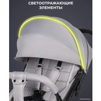 Коляска прогулочная «книга» Farfello Comfy Go Comfort CG-005 (серый)