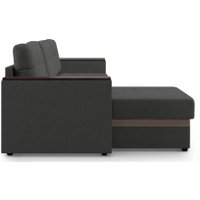 Диван Mio Tesoro Атланта 110 (Savana Grey/Ecostile Chocolate)