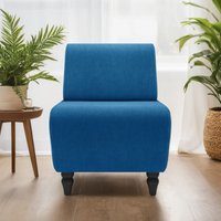 Интерьерное кресло MONOFIX Буно кресло (велюр/синий №13)