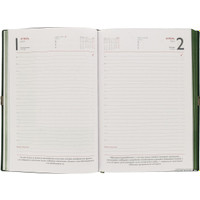 Ежедневник Escalada Тиволи глосс 63781 (176 л, зеленый) в Витебске