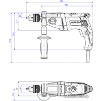 Ударная дрель Metabo SBEV 1300-2 600785500