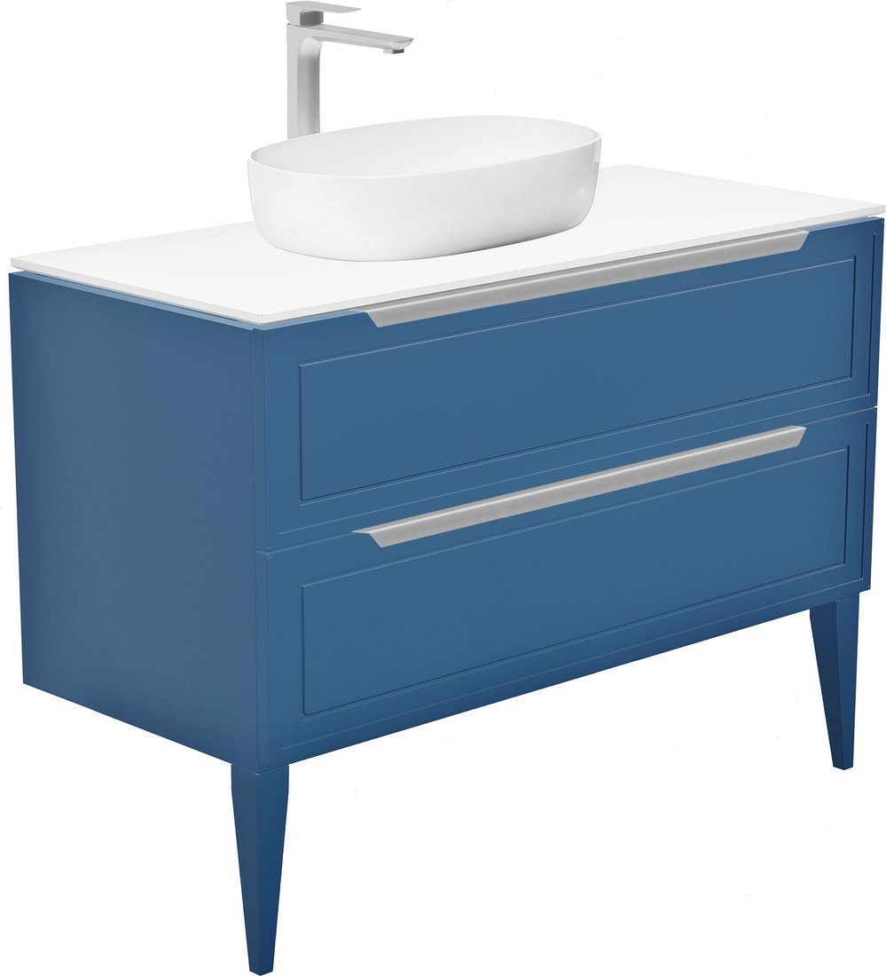 

ЗОВ Тумба под умывальник Севилья 120 MS1200RAL5019-KP13W (белый)