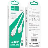 Кабель Hoco X93 USB Type-C - USB Type-C (2 м, белый)