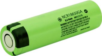 Аккумулятор Sanyo 18650 3350mAh NCR18650GA (зеленый)