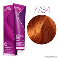 Крем-краска для волос Londa Professional Londacolor Стойкая Permanent 7/34