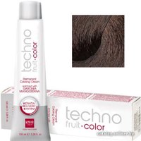 Крем-краска для волос AlterEgo TechnoFruit Color 4/4 медно-каштановый