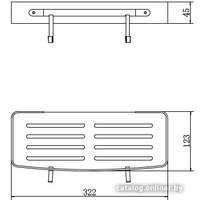  Fashun Полка A7336-7 (с крючками)