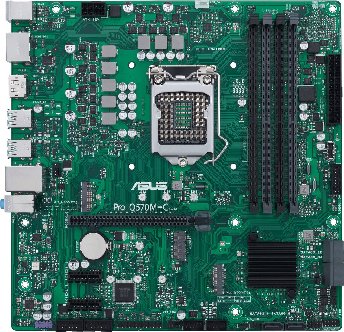 

Материнская плата ASUS Pro Q570M-C/CSM