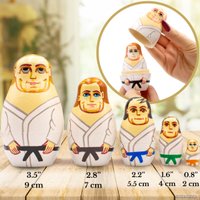 Развивающая игра Брестская Фабрика Сувениров Боевые искусства (набор 5 шт)