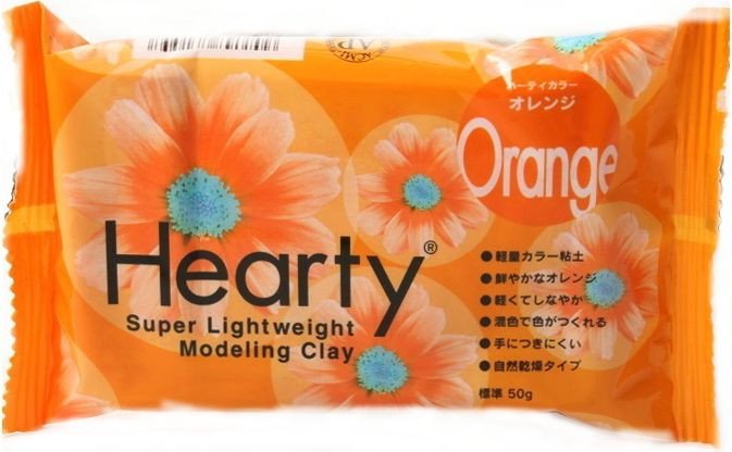 

Полимерная глина Padico Co Пластика Hearty 50 г orange 303155