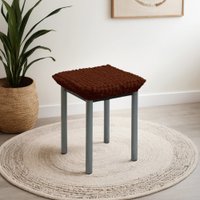 Чехол для стула Mio Tesoro ТК-2 6057 (шоколад/квадрат)