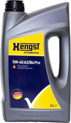 Моторное масло Hengst 5W-40 A3/B4 Pro 4л