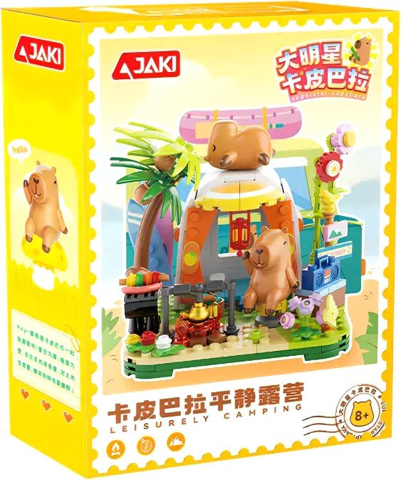 

Конструктор Jaki Капибары в кемпинге GK003