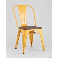 Стул Stool Group Tolix wood (желтый)