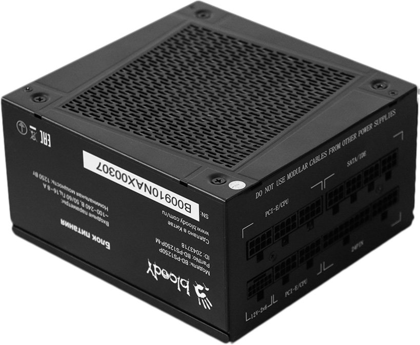 

Блок питания A4Tech Bloody BD-PS1250P