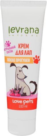 

Крем Levrana Love Pets для лап после прогулки (100 мл)