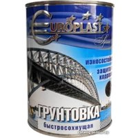 Алкидная грунтовка Europlast быстросохнущая (серый, 2.7 кг)