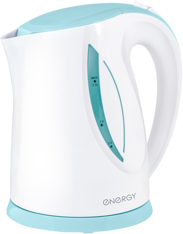 

Электрический чайник Energy E-227 (белый/бирюзовый)