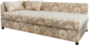 Тахта Домовой Визит-1 (левый, боннель, milano 7325 cream)