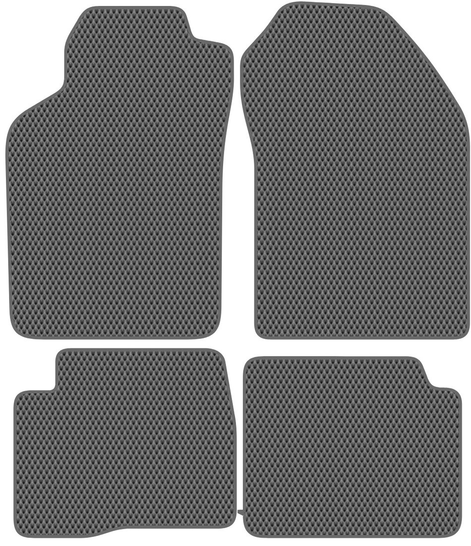 

Комплект ковриков для авто Alicosta Nissan Almera I (седан / N15) 1998 - 2000 (серый, ромб)