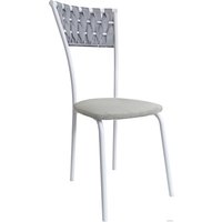 Стул Лидмаш SO-10 (белый/светло-серый)