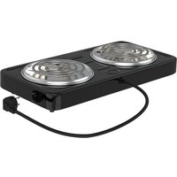 Настольная плита Maxvi HE201 (черный)