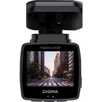Видеорегистратор для авто Digma FreeDrive 203W FD203W (черный)