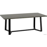 Кухонный стол TMB Loft Мейсон Сосна 1200x800 40 мм (угольный серый)